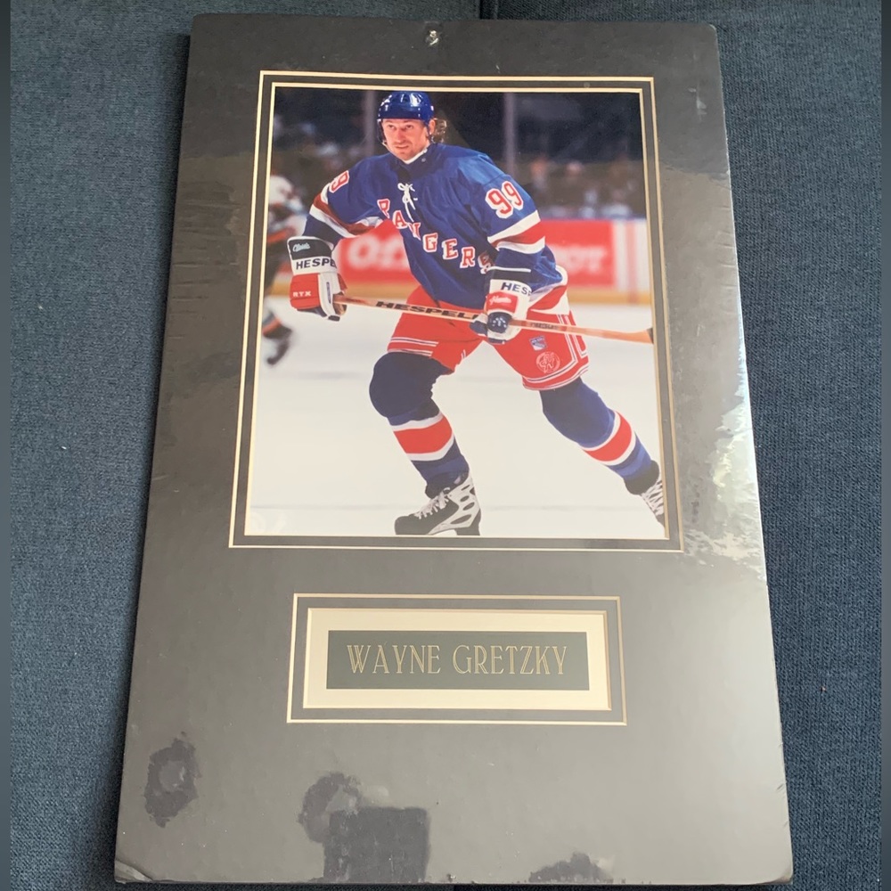 Vintage New York Rangers Wayne Gretzky poster